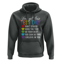 Funny Test Day Hoodie You Got This Don't Stress Rock The Test