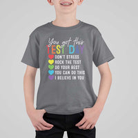 Funny Test Day T Shirt For Kid You Got This Don't Stress Rock The Test