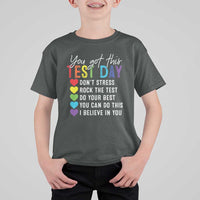 Funny Test Day T Shirt For Kid You Got This Don't Stress Rock The Test
