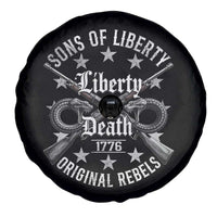 Sons Of Liberty 1776 Original Rebels Liberty Or Death Spare Tire Cover Patriotic US History - Wonder Print Shop