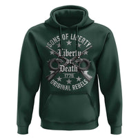 Sons Of Liberty 1776 Original Rebels Liberty Or Death Hoodie Patriotic US History - Wonder Print Shop