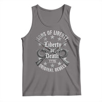 Sons Of Liberty 1776 Original Rebels Liberty Or Death Tank Top Patriotic US History - Wonder Print Shop