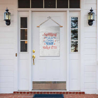 Funny Spilling The Tea Since 1776 Garden Flag Us History Teacher 4th Of July - Wonder Print Shop