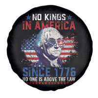 Funny No King In America Since 1776 No One Is Above The Law Spare Tire Cover George Washington