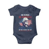 Funny No King In America Since 1776 No One Is Above The Law Baby Onesie George Washington