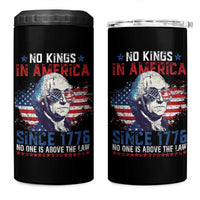 Funny No King In America Since 1776 No One Is Above The Law 4 in 1 Can Cooler Tumbler George Washington