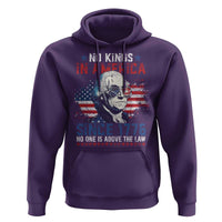 Funny No King In America Since 1776 No One Is Above The Law Hoodie George Washington