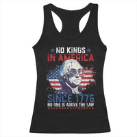 Funny No King In America Since 1776 No One Is Above The Law Racerback Tank Top George Washington