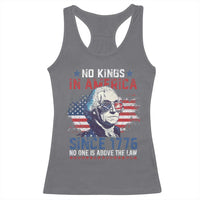 Funny No King In America Since 1776 No One Is Above The Law Racerback Tank Top George Washington