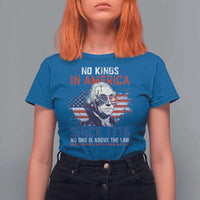 Funny No King In America Since 1776 No One Is Above The Law T Shirt For Women George Washington