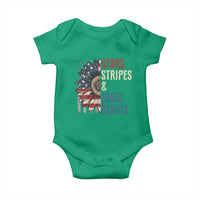 Funny Stars Stripes And Equal Rights Baby Onesie 4th Of July Women's Rights Sunflower - Wonder Print Shop