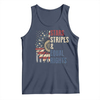 Funny Stars Stripes And Equal Rights Tank Top 4th Of July Women's Rights Sunflower - Wonder Print Shop