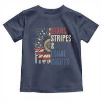 Funny Stars Stripes And Equal Rights Toddler T Shirt 4th Of July Women's Rights Sunflower - Wonder Print Shop
