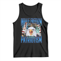 Funny Inhale Freedom Exhale Patriotism Tank Top American Pride Eagle 4th Of July - Wonder Print Shop