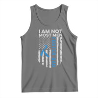 Funny Foster Parent Foster Dad Tank Top I Am Not Most Men American Flag