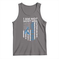 Funny Foster Parent Foster Dad Tank Top I Am Not Most Men American Flag