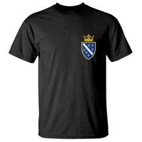 Bosnia and Herzegovina Flag Emblem with Crown T Shirt