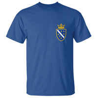 Bosnia and Herzegovina Flag Emblem with Crown T Shirt