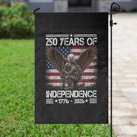 250 Years Of Independence Military Army Garden Flag 250th Anniversary USA Bald Eagle