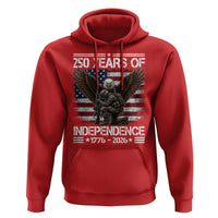 250 Years Of Independence Military Army Hoodie 250th Anniversary USA Bald Eagle
