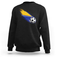 Bosnia and Herzegovina Soccer Lover Bosnian Flag Sweatshirt