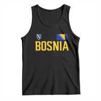 Bosnia and Herzegovina Pride Tank Top BiH Bosnian Flag Souvenirs