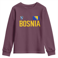 Bosnia and Herzegovina Pride Youth Sweatshirt BiH Bosnian Flag Souvenirs