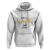 Back To School Hoodie Ready To Sparkle 2nd Grade Star Heart - Wonder Print Shop