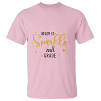 Back To School T Shirt Ready To Sparkle 2nd Grade Star Heart - Wonder Print Shop