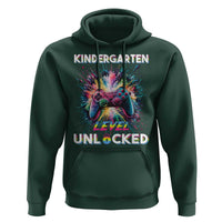 Kindergarten Level Unlocked Hoodie Back To School Game Console - Wonder Print Shop