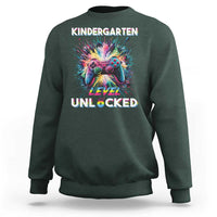 Kindergarten Level Unlocked Sweatshirt Back To School Game Console - Wonder Print Shop