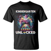 Kindergarten Level Unlocked T Shirt Back To School Game Console - Wonder Print Shop