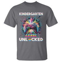 Kindergarten Level Unlocked T Shirt Back To School Game Console - Wonder Print Shop