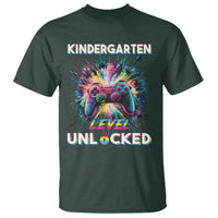 Kindergarten Level Unlocked T Shirt Back To School Game Console - Wonder Print Shop