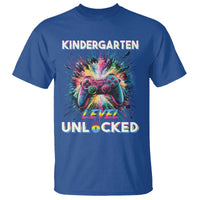 Kindergarten Level Unlocked T Shirt Back To School Game Console - Wonder Print Shop