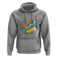 Teacher Saurus Hoodie Back To School Dinosaur Pencil - Wonder Print Shop