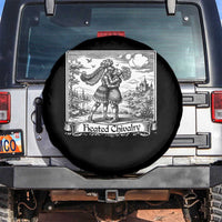 Heated Chivalry Medieval Knights Kissing LGBT Pride Spare Tire Cover