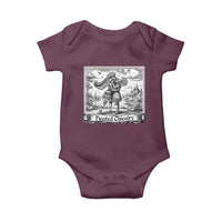 Heated Chivalry Medieval Knights Kissing LGBT Pride Baby Onesie
