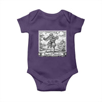 Heated Chivalry Medieval Knights Kissing LGBT Pride Baby Onesie