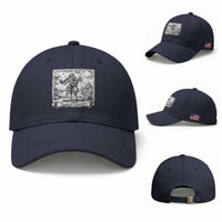 Heated Chivalry Medieval Knights Kissing LGBT Pride Baseball Cap