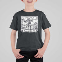 Heated Chivalry Medieval Knights Kissing LGBT Pride T Shirt For Kid