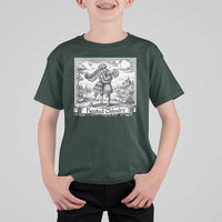 Heated Chivalry Medieval Knights Kissing LGBT Pride T Shirt For Kid