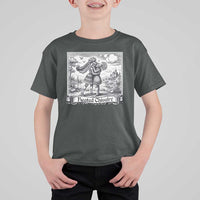Heated Chivalry Medieval Knights Kissing LGBT Pride T Shirt For Kid
