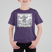 Heated Chivalry Medieval Knights Kissing LGBT Pride T Shirt For Kid