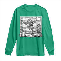 Heated Chivalry Medieval Knights Kissing LGBT Pride Long Sleeve Shirt