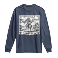 Heated Chivalry Medieval Knights Kissing LGBT Pride Long Sleeve Shirt
