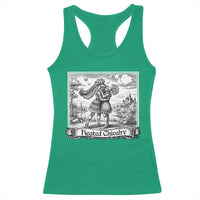 Heated Chivalry Medieval Knights Kissing LGBT Pride Racerback Tank Top