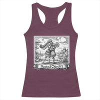 Heated Chivalry Medieval Knights Kissing LGBT Pride Racerback Tank Top