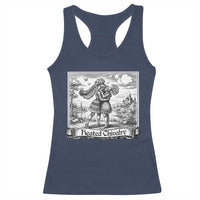 Heated Chivalry Medieval Knights Kissing LGBT Pride Racerback Tank Top