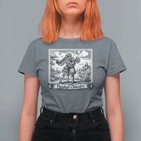 Heated Chivalry Medieval Knights Kissing LGBT Pride T Shirt For Women